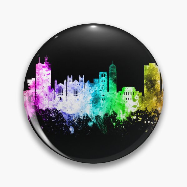 Item preview, Ann Arbor Michigan Skyline designed and sold by ArtPrints.