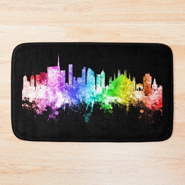 Item preview, Milan Italy Skyline designed and sold by ArtPrints.