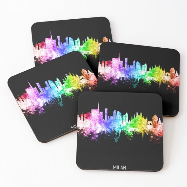 Item preview, Milan Italy Skyline designed and sold by ArtPrints.