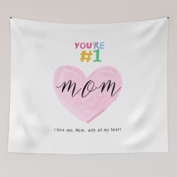 Item preview, Love you Mom card by Hyunah Yi/Birthday/special day /Love card/ Happy Mothers day card/Mum love card designed and sold by Sweetpaperdesignsol Hyunah Yi.