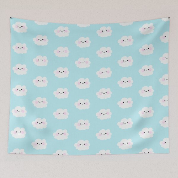 Item preview, cute blushing cloud  designed and sold by Lustrid.