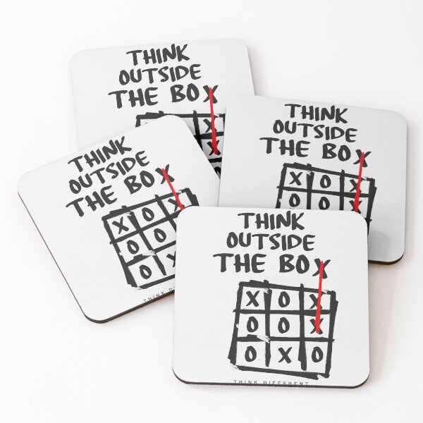 Item preview, Think Outside The Box Entrepreneur Motivation Think Different designed and sold by SuccessHunters.