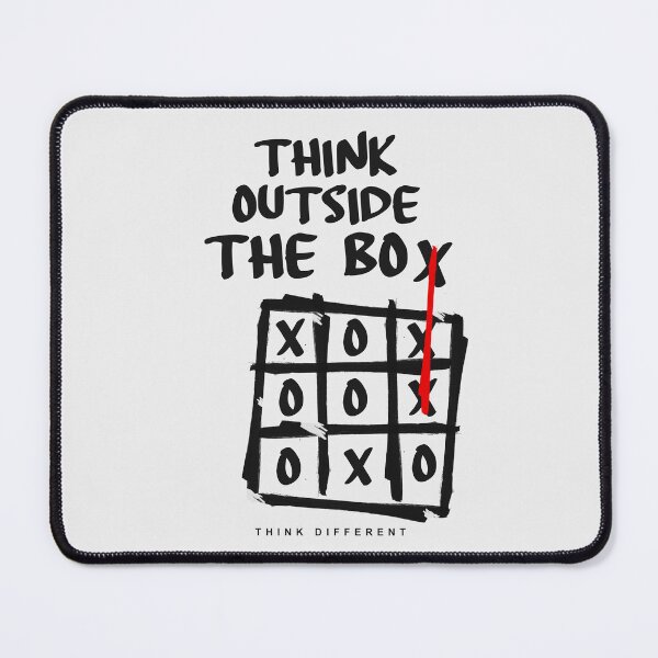 Item preview, Think Outside The Box Entrepreneur Motivation Think Different designed and sold by SuccessHunters.