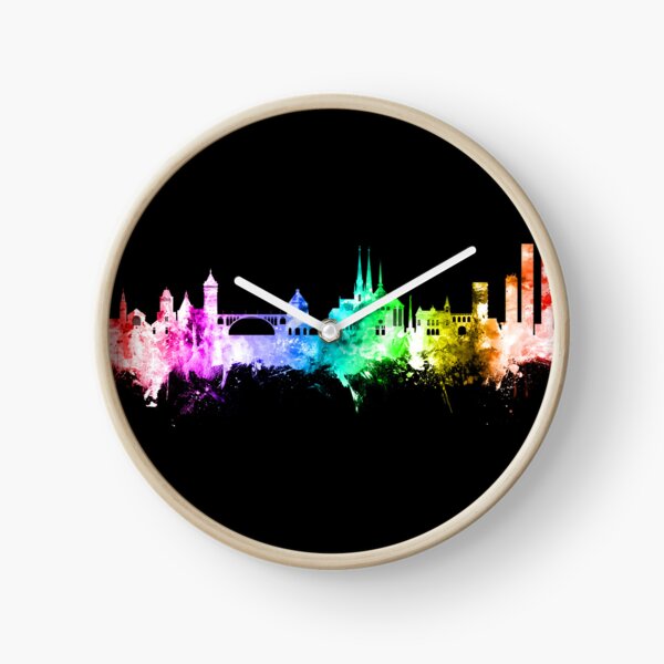 Item preview, Luxembourg City Skyline designed and sold by ArtPrints.