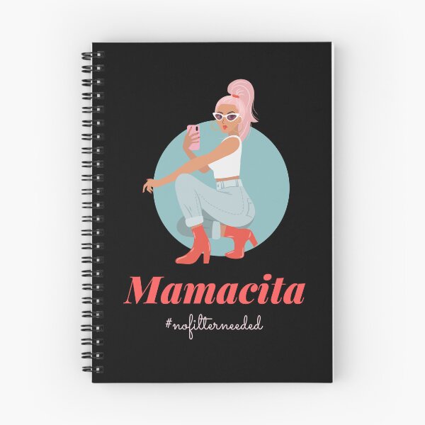 Item preview, Mamacita, no filter needed - selfie latina mom designed and sold by pixxart.