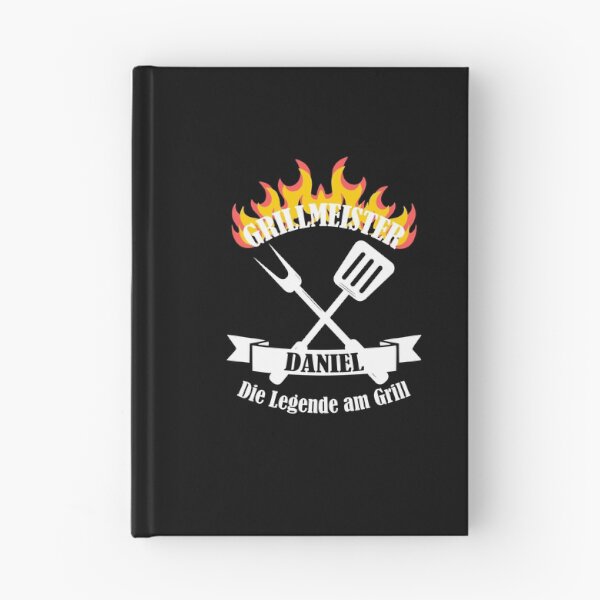 Item preview, Grill master Daniel first name surname man gift designed and sold by JanooFactory.