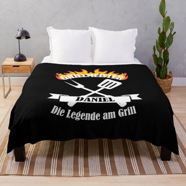 Item preview, Grill master Daniel first name surname man gift designed and sold by JanooFactory.