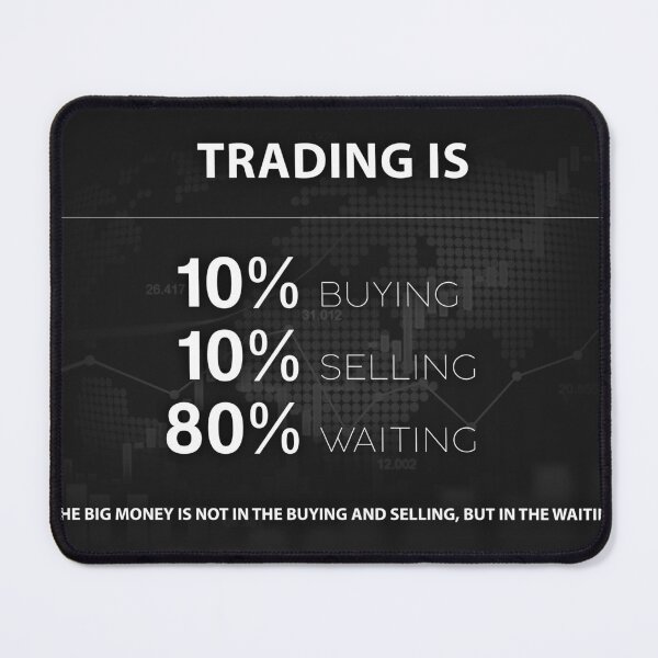 Item preview, Trading Is Motivational Gift For Trader Investor Money Trade Stock Market Trading Trade designed and sold by SuccessHunters.