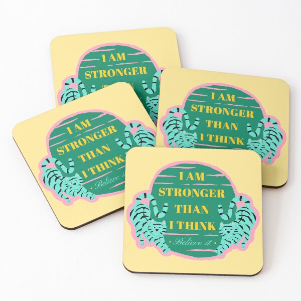 Item preview, I am stronger than i think , believe it designed and sold by Sneh Universe.