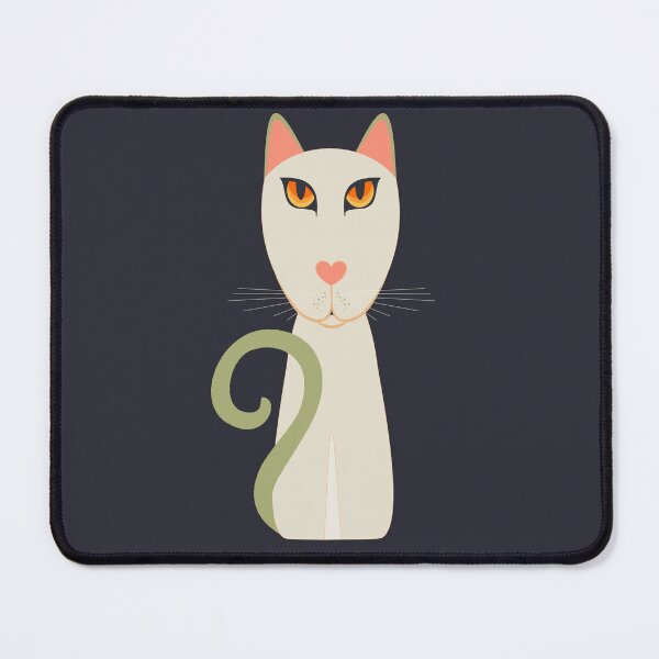 Item preview, CAT WITH QUESTION MARK TAIL designed and sold by Jean Gregory Evans.