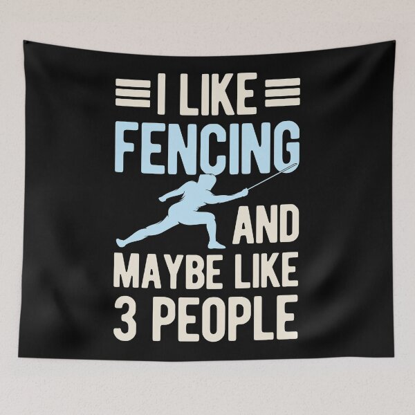Item preview, Funny Fencing designed and sold by artworkbyrihen.