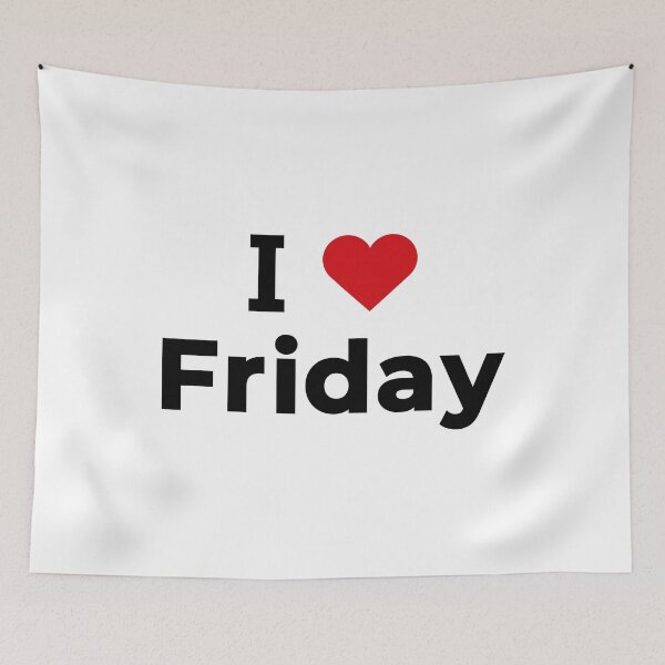 Item preview, I Love Friday designed and sold by Moyanana.