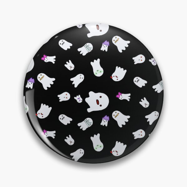 Item preview, spooky pattern full of ghosts  designed and sold by Lustrid.