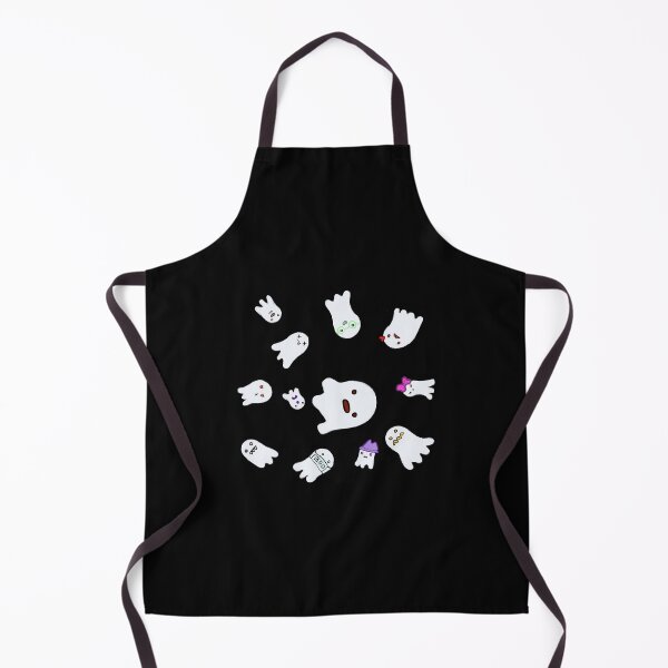 Item preview, spooky pattern full of ghosts designed and sold by Lustrid.