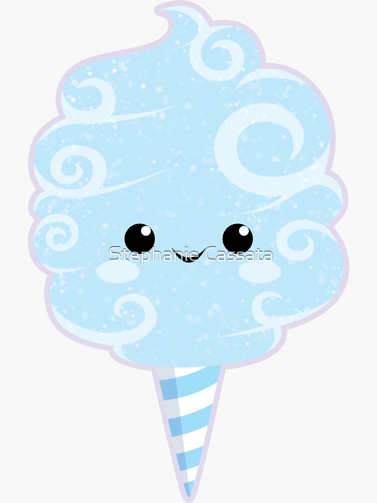 Cotton Candy Stickers for Sale  Candy stickers, Cotton candy sky, Blue  cotton candy