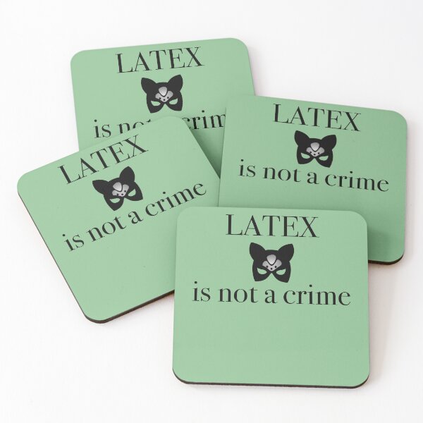 Item preview, Latex is not a crime designed and sold by emm-j.