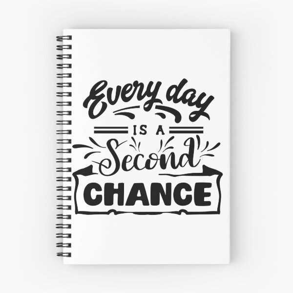 Item preview, Every day is a second chance, positive, hopeful, encouraging designed and sold by CBNetwork.