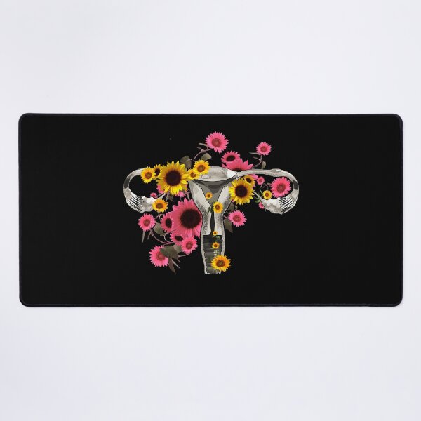 Item preview, Feminist uterus sunflowers floral, girl, women designed and sold by Collagedream.