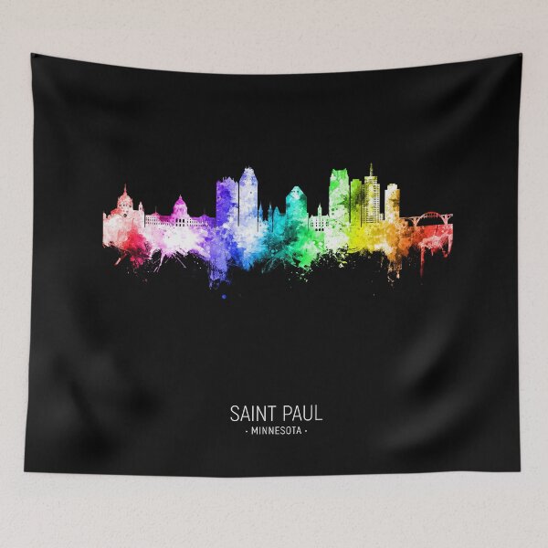 Item preview, Saint Paul Minnesota Skyline designed and sold by ArtPrints.