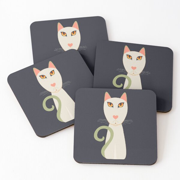 Item preview, CAT WITH QUESTION MARK TAIL designed and sold by Jean Gregory Evans.
