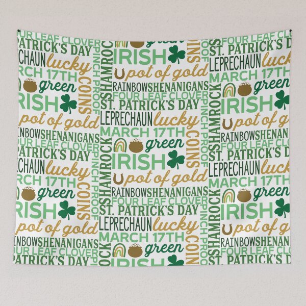 Item preview, Copy of St. Patrick's Day Word Art designed and sold by CraftyBee.