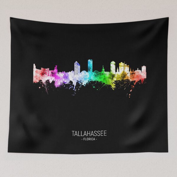 Item preview, Tallahassee Florida Skyline designed and sold by ArtPrints.