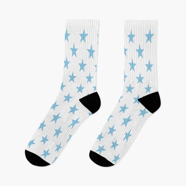Item preview, Small BABY BLUE and WHITE STARS  designed and sold by RachelMacht.
