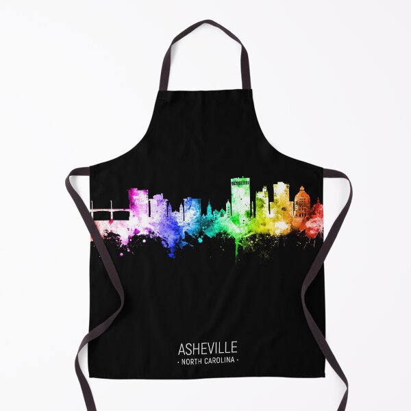 Item preview, Asheville North Carolina Skyline designed and sold by ArtPrints.