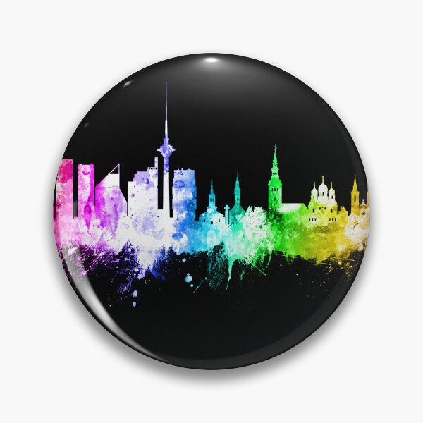 Item preview, Tallinn Estonia Skyline designed and sold by ArtPrints.