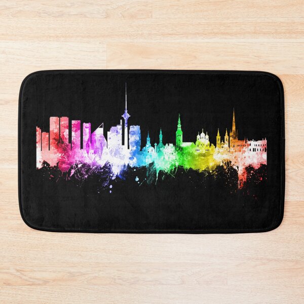 Item preview, Tallinn Estonia Skyline designed and sold by ArtPrints.
