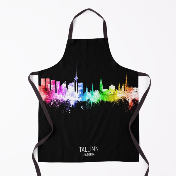 Item preview, Tallinn Estonia Skyline designed and sold by ArtPrints.