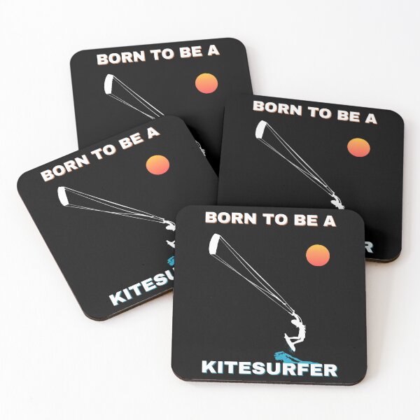 Item preview, NACIDO PARA SER KITESURFER (BLANCO) designed and sold by lucascadeur.