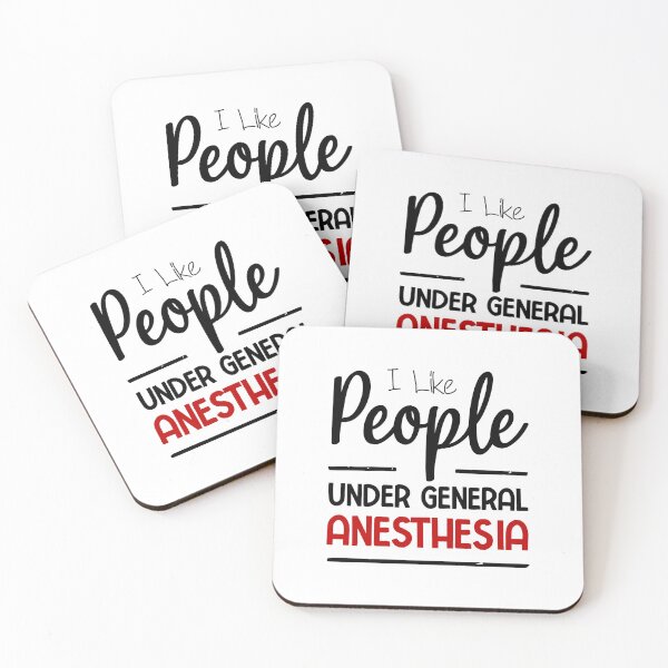 Item preview, I Like People Under General Anesthesia Funny Anesthesiology Saying Gift designed and sold by BestComicss.