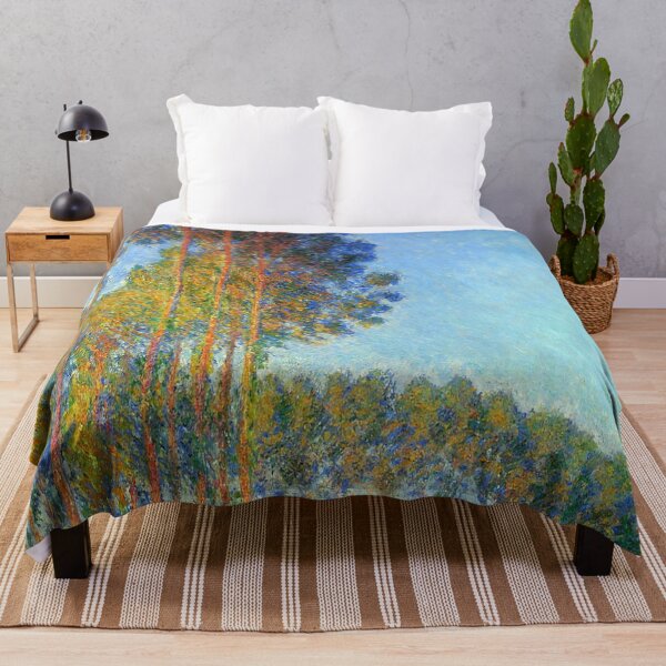 Item preview, Claude Monet's Poplars on the Banks of the River Epte, Seen from the Marsh designed and sold by mosfunky.