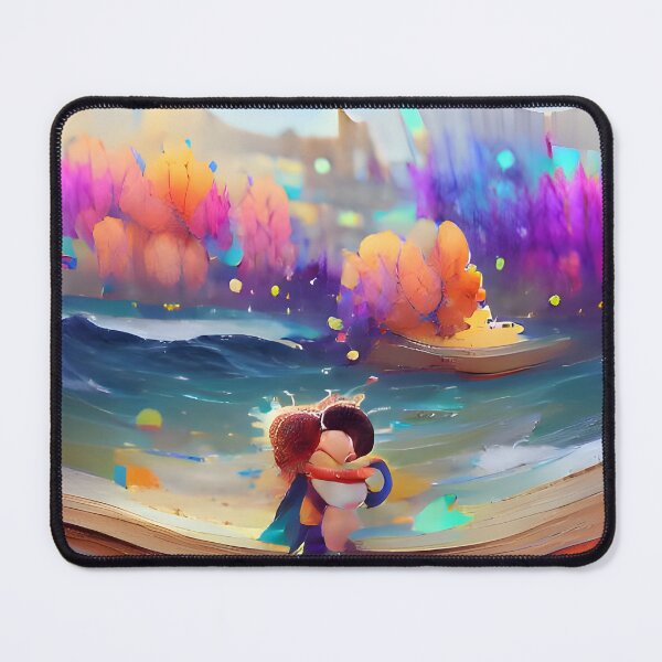Item preview, Hugged by the ocean III designed and sold by MichaelCurrin.
