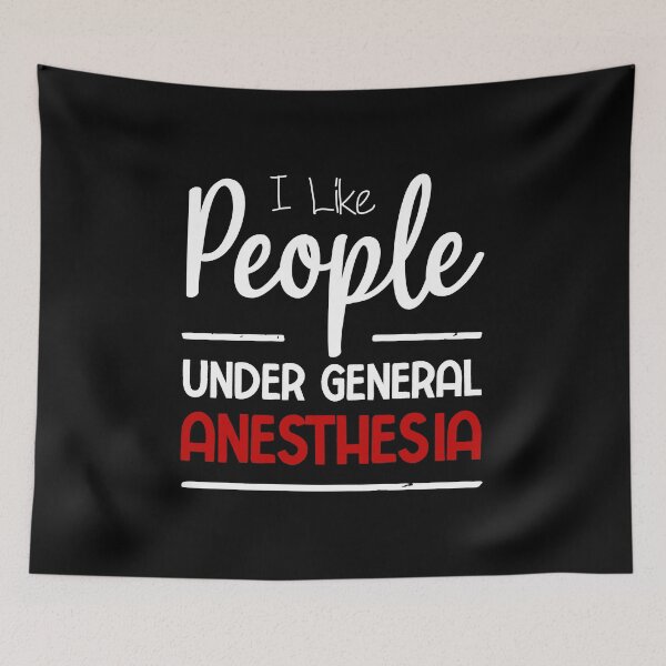 Item preview, I Like People Under General Anesthesia Funny Anesthesiology Saying Gift designed and sold by BestComicss.
