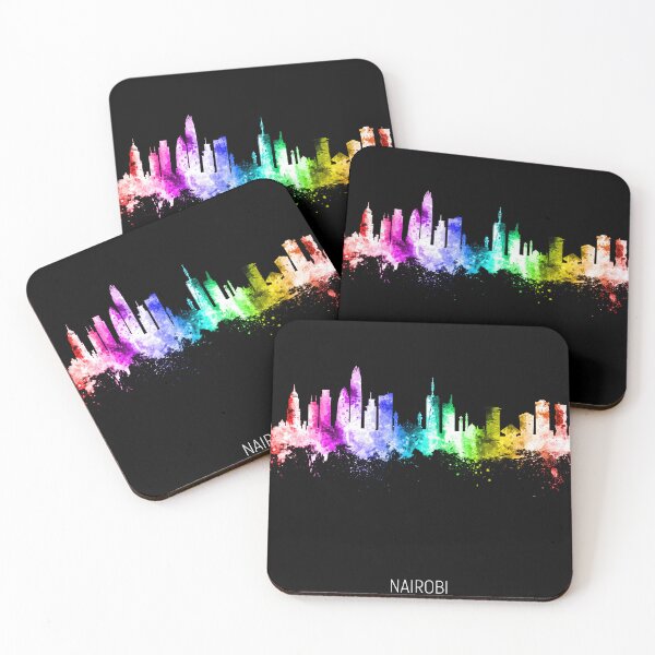 Item preview, Nairobi Kenya Skyline designed and sold by ArtPrints.