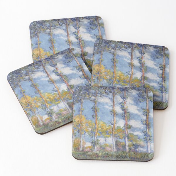 Item preview, Claude Monet's Poplars designed and sold by mosfunky.
