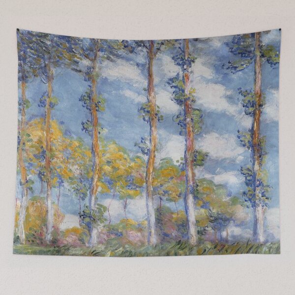 Item preview, Claude Monet's Poplars designed and sold by mosfunky.