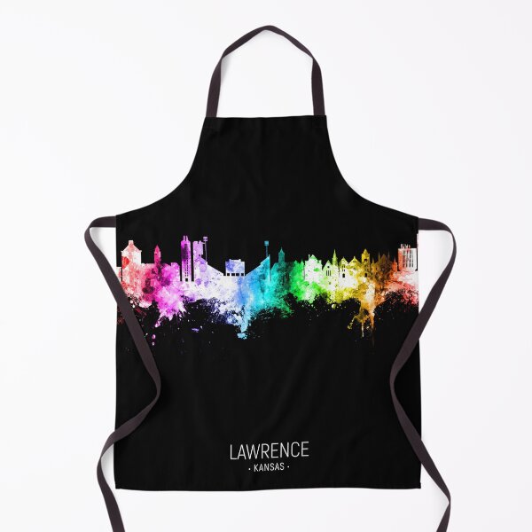 Artikelvorschau, Lawrence Kansas Skyline entworfen und verkauft von ArtPrints.