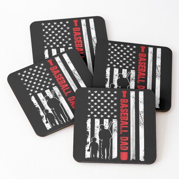 Item preview, Vintage Usa American Flag Pride Baseball Team Dad Mom Sticker designed and sold by alishaston.