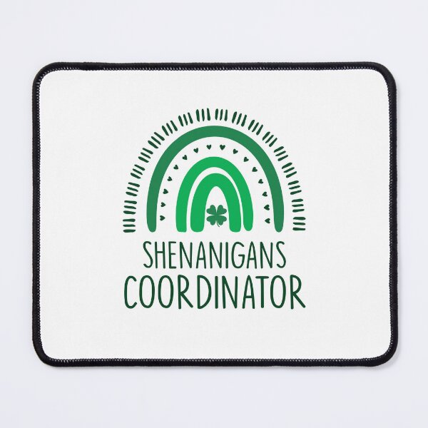 Item preview, Shenanigans Coordinator, Rainbow St Patricks Day Teacher Gift designed and sold by happy gift art.