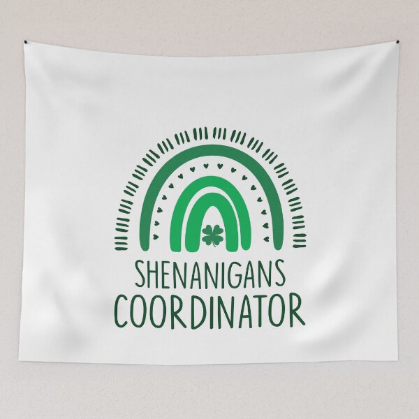 Item preview, Shenanigans Coordinator, Rainbow St Patricks Day Teacher Gift designed and sold by happy gift art.
