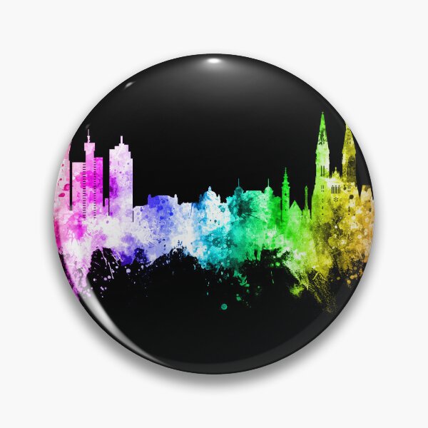 Item preview, Zagreb Croatia Skyline designed and sold by ArtPrints.