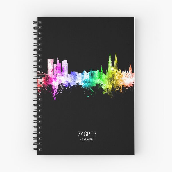 Item preview, Zagreb Croatia Skyline designed and sold by ArtPrints.