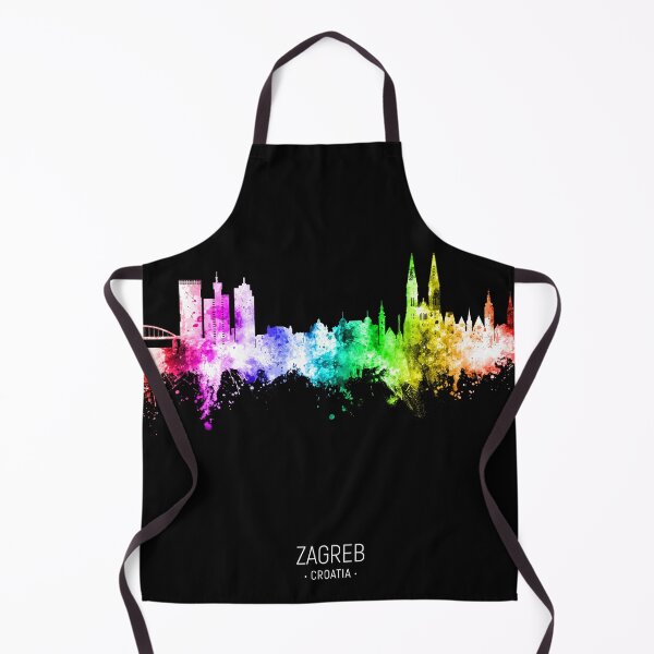 Item preview, Zagreb Croatia Skyline designed and sold by ArtPrints.
