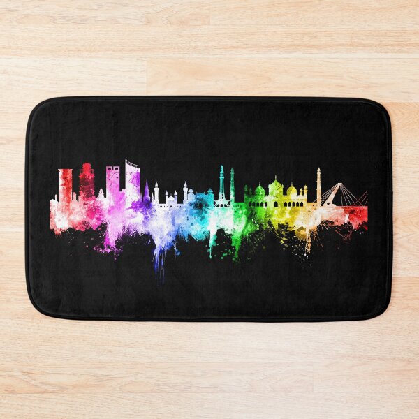 Item preview, Lahore Pakistan Skyline designed and sold by ArtPrints.
