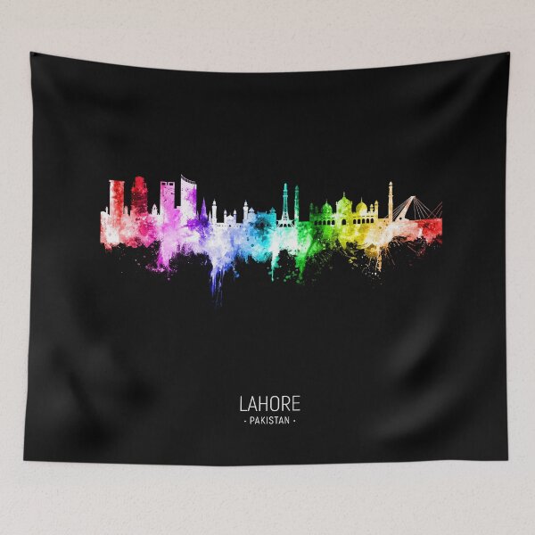 Item preview, Lahore Pakistan Skyline designed and sold by ArtPrints.