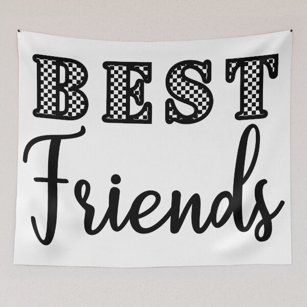 Item preview, Best Friends Text Checker designed and sold by Ashlison.
