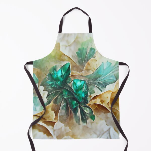 Item preview, Emerald and Gold Forest Cluster Abstract designed and sold by Roguejackalope.